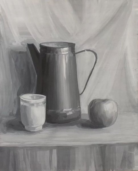 Гризайль Академической живописи