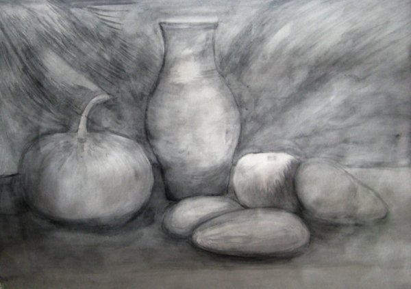 Академическая живопись гуашь гризайль