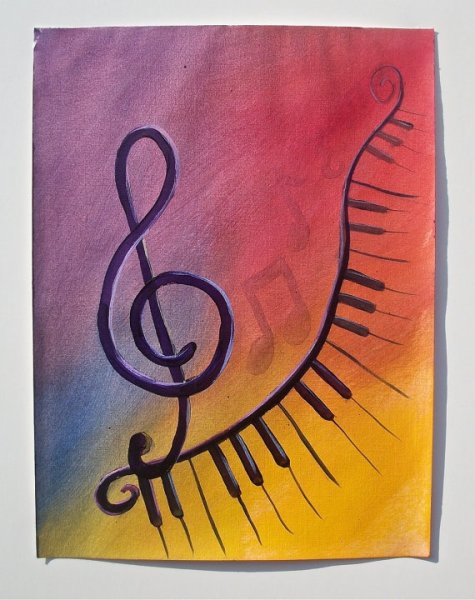 Рисование на музыкальную тему