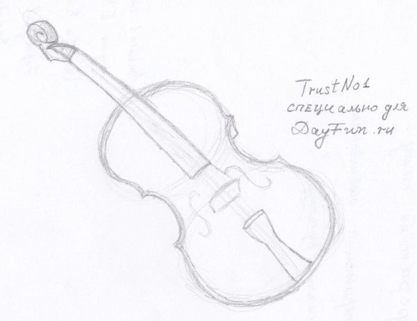 Рисунки на музыкальную тему карандашом