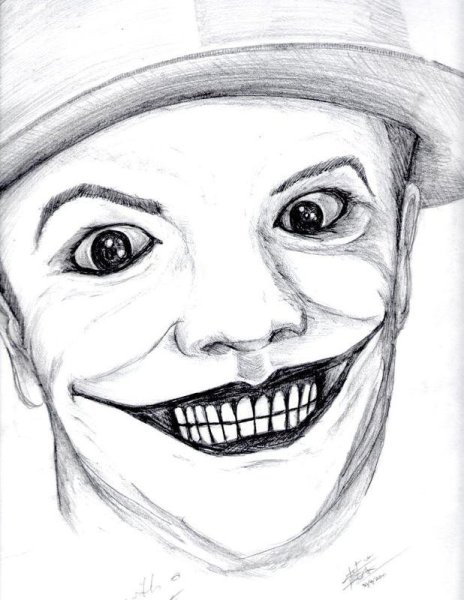 Улыбка зарисовка