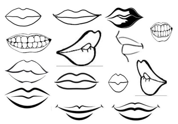 Аниме улыбка с клыками референсы