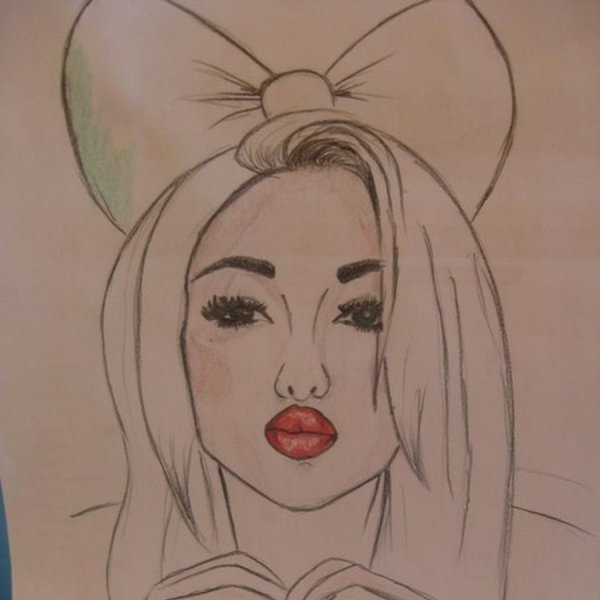 Портрет Арианы Гранде