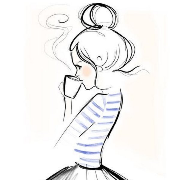Девушка рисунок