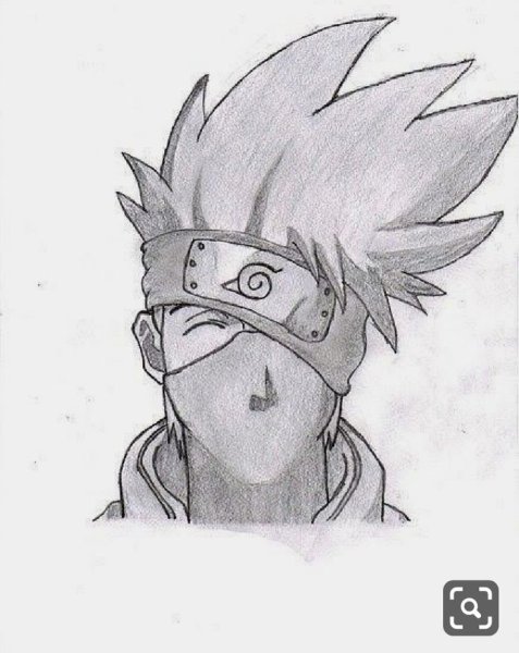 Kakashi для срисовки