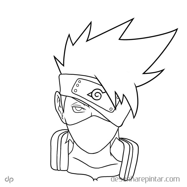 Какинарисовать Какаши