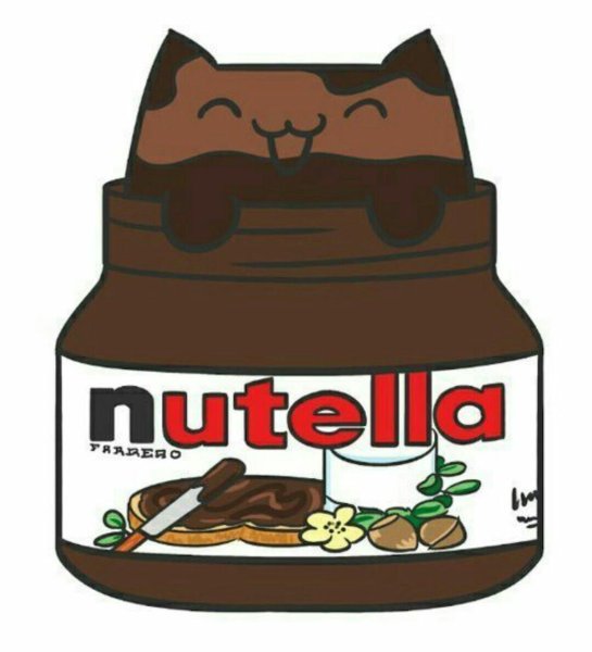Нутелла для срисовки