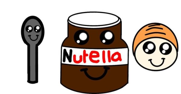 Нутелла для срисовки