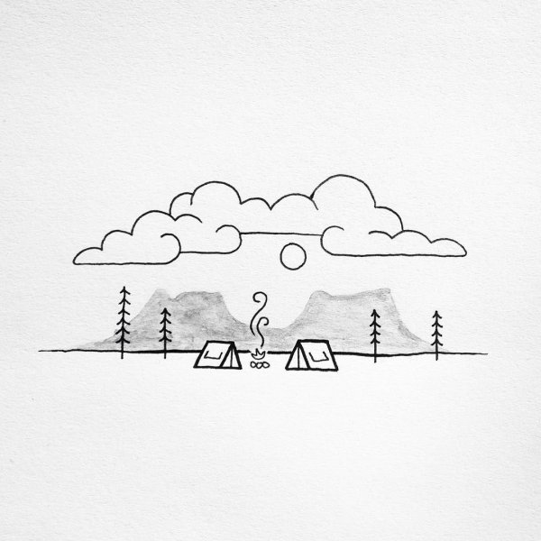 Хипстерские рисунки карандашом легкие