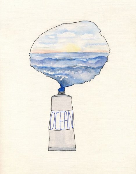 Атмосферные рисунки карандашом