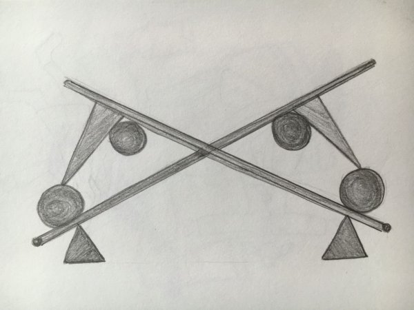 Симметрия вращения в композиции
