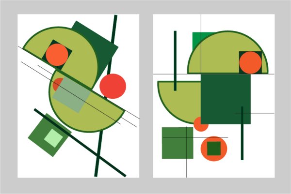 Симметрия асимметрия статика динамика композиционный центр