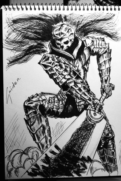 Берсерк для срисовки