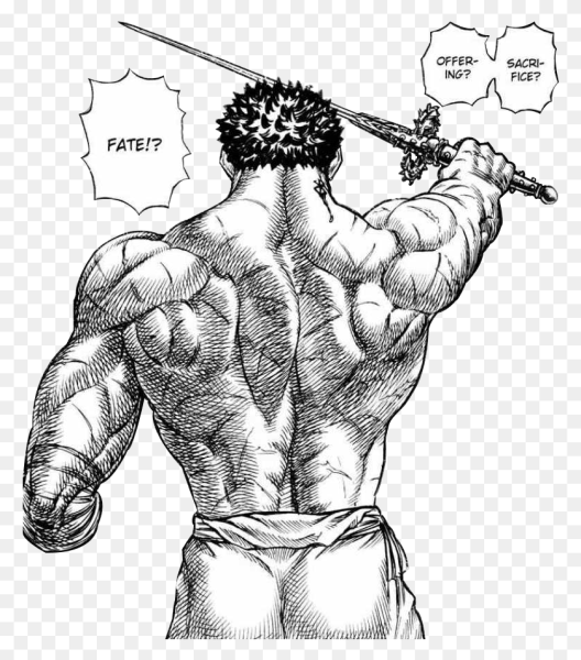 Берсерк Гатс мышцы