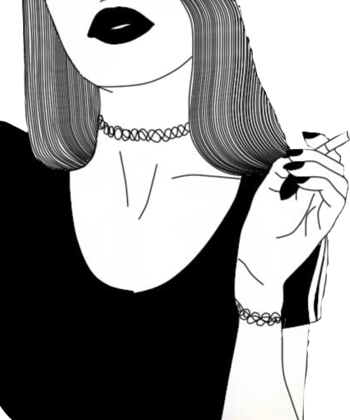 Рисунки для срисовки девушки дерзкие