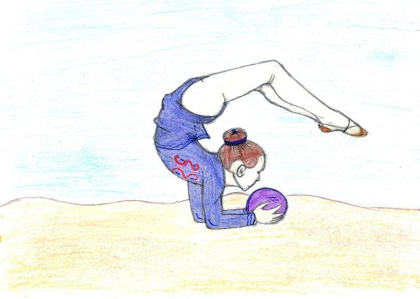 Рисунок на тему спорт