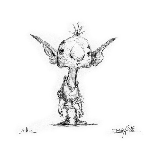 Рисунки для срисовки Гоблин кор