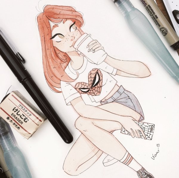 Эстетичные картинки из пинтереста для срисовки