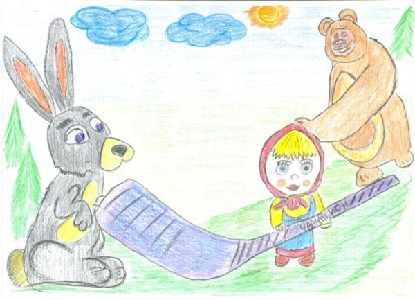 Рисунки карандашом мультяшных героев