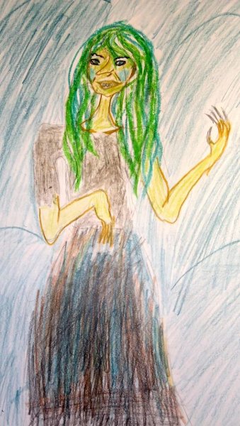 Лёгкие рисунки Кикиморы