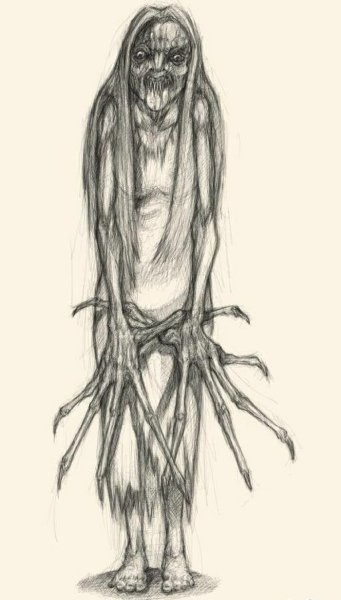 Рисунок Кикимора льдов