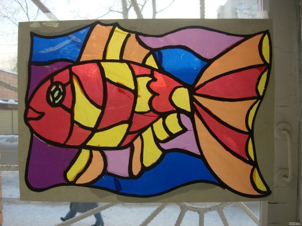 Pinterest Suncatcher витраж