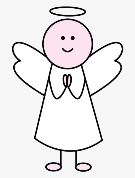 Рисунок ангела для детей