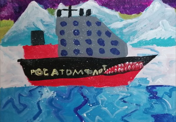 Рисование в старшей группе ледокол