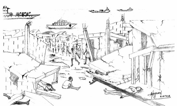 Землетрясение вектор