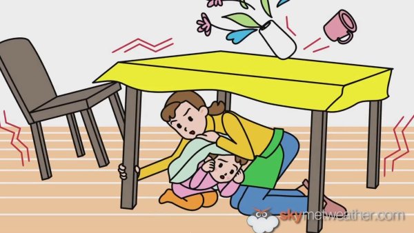 Землетрясение иллюстрация