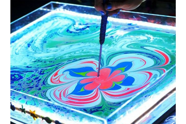 Техника рисования эбру