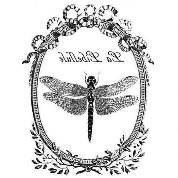 Винтажные этикетки для декупажа черно-белые