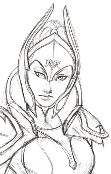 Баунти Хантер дота 2 рисунок