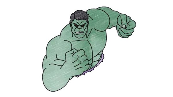 Рисование Халка