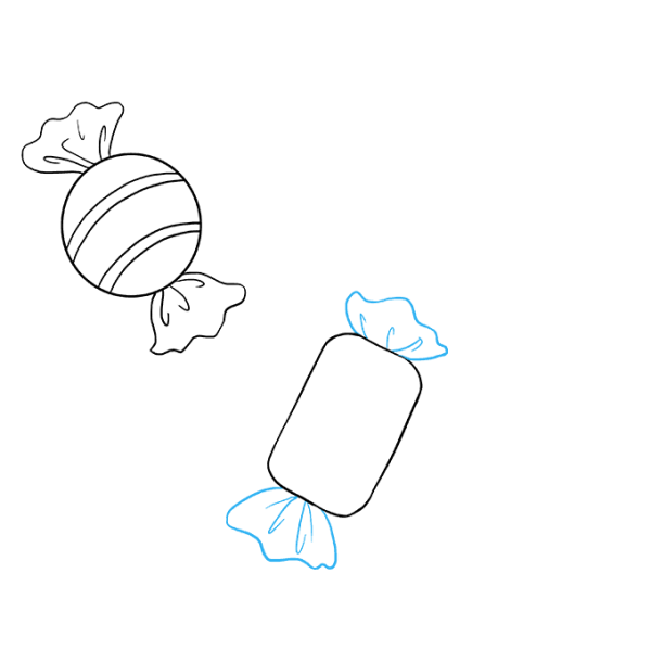 Лёгкие рисунки конфетки