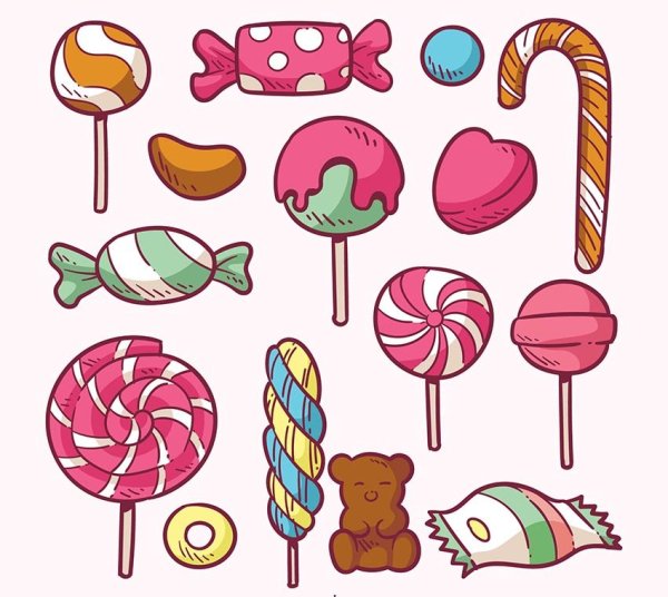 Конфета рисунок