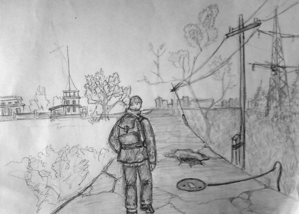 Сталкер карандашом
