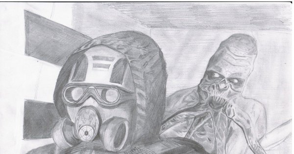 Сталкер карандашом группировки