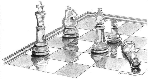 Рисунки на шахматную тематику