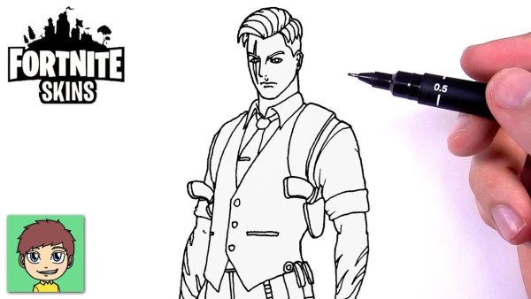 Раскраски Fortnite Battle Royale