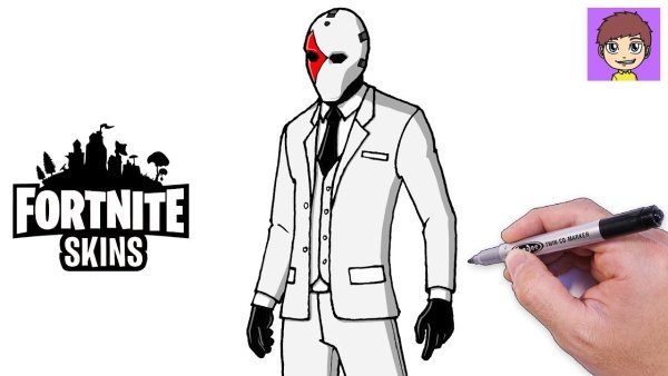 Раскраски ФОРТНАЙТ Ронин