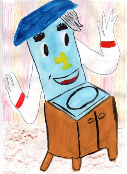 Иллюстрация к сказке Чуковского Мойдодыр для 1 класса
