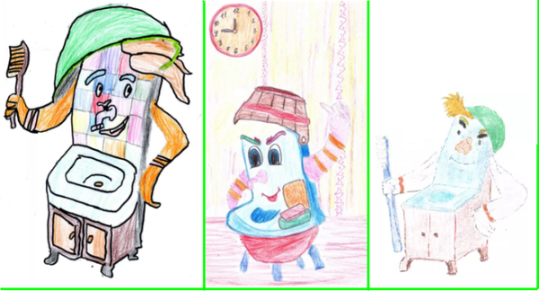Рисование по сказке Чуковского Мойдодыр