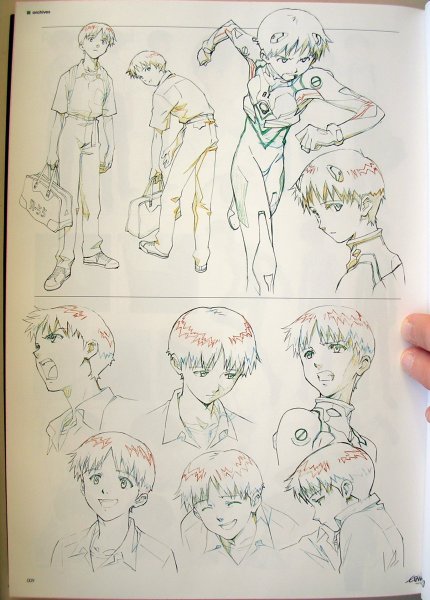 Рисунки Евангелиона