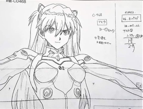 Рисование Евангелиона