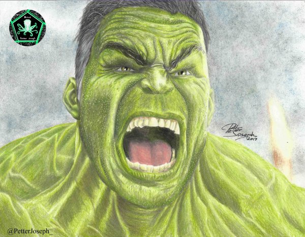 Рисование Халка