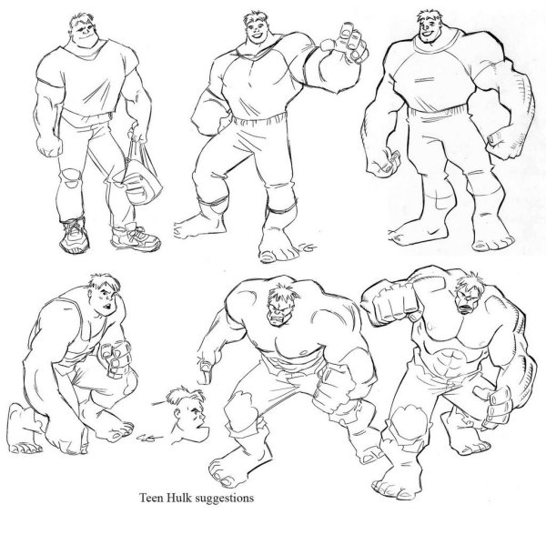 Халк 2003 концепты