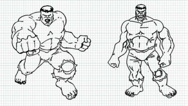 Нарисовать Халка