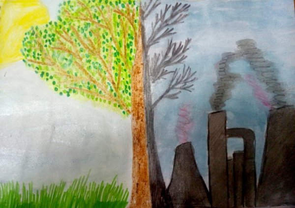 Рисование на тему экология