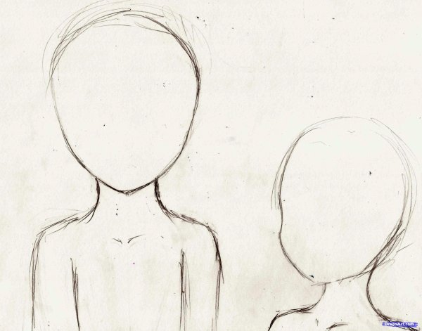 Человек рисунок простой